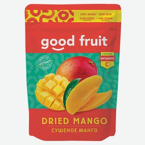 Манго сушеное good fruit, 100 г