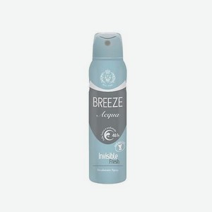 BREEZE Дезодорант для тела в аэрозольной упаковке Aqua