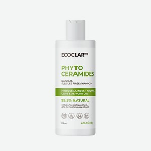 ECOCLARME Натуральный шампунь бессульфатный для ослабленных волос