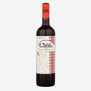 Вино ЯМАНТИЕВС КАБА ГАЙДА, красное сухое (Болгария), 0,75л
