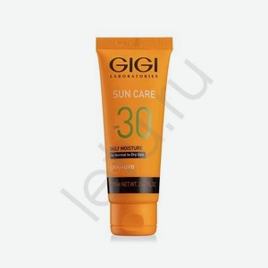 GIGI Крем солнцезащитный с защитой ДНК SPF30 для сухой кожи