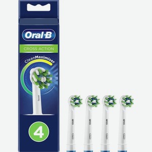 Насадка для зубной щетки Насадки для электрической зубной щетки CrossAction EB50RB 4 шт. 80348194 Oral-B