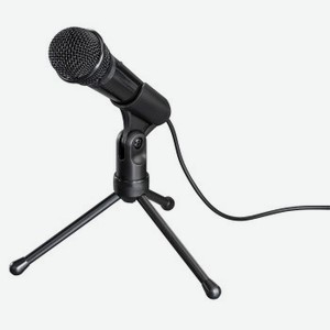 Микрофон MIC P35 Allround 2.5м Черный Hama