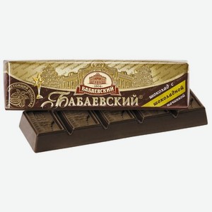 Шоколад Бабаевский темный с шоколадной начинкой, 50 г