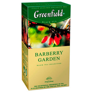Чай Greenfield 25пак*1,5г барбери гArden