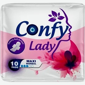 Confy Lady прокладки женские гигиенические MAXI NORMAL, 10шт