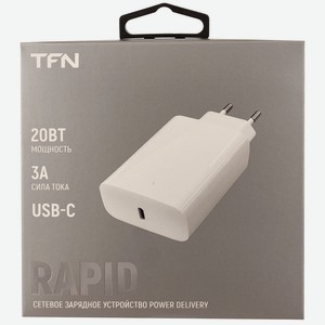 TFN Сетевое зарядное устройство Type-C PD 20W White