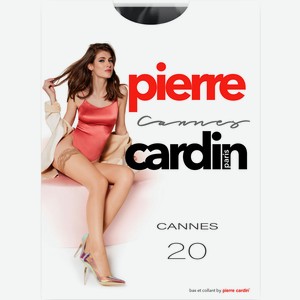 Чулки Cannes 20/Pierre Cardin / Чулки Cannes 20/Pierre Cardin - Nero, Без дизайна, 2
