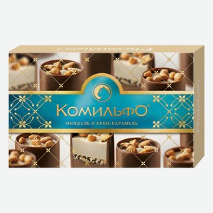 Набор конфет Комильфо миндаль/крем-карамель 116г