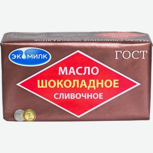 Масло шоколадное Экомилк 62%, 180 г