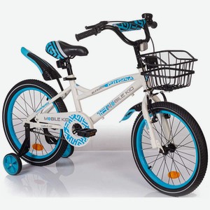 Велосипед Mobile Kid SLENDER 18 WHITE BLUE