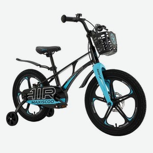Велосипед детский Maxiscoo Air Делюкс 18 черный аметист