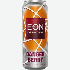 Напиток энергетический E-On Danger Berry, 450 мл