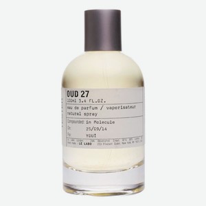 Oud 27: парфюмерная вода 100мл уценка