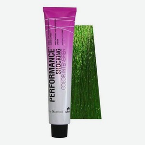 Безаммиачный корректор-интенсификатор для волос Performance Shocking 100мл: Зеленый