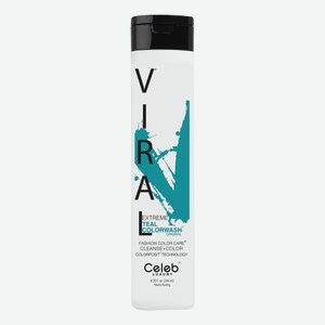 Шампунь для яркости цвета волос Viral Shampoo 244мл: Extreme Teal