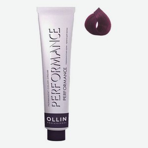Перманентная крем-краска для волос Performance Permanent Color Cream 60мл: 0/25 Фиолетово-махагоновый