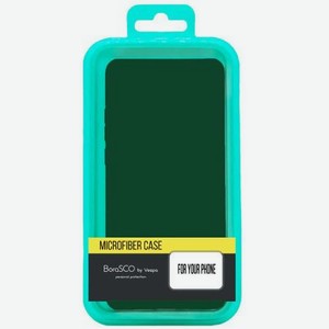 Чехол BoraSCO Microfiber Case для Xiaomi Redmi A1+ зеленый опал