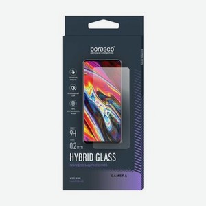 Защитное стекло (Экран+Камера) Hybrid Glass для Tecno Camon 15/ 15 Air/ Spark 5