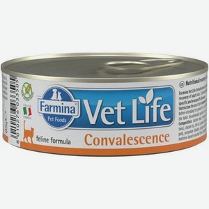 Корм влажный для кошек Farmina VetLife конвалесценсе 85г паштет
