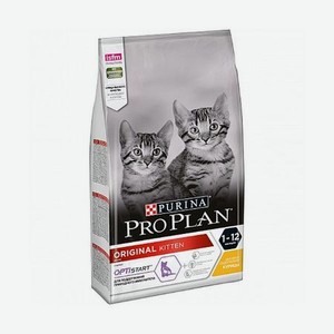 Корм сухой для котят PRO PLAN 1.5кг с курицей