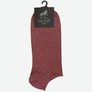 Носки мужские Гранд ZCL276 цвет: бордовый меланж, размер 27-29 (42-44)