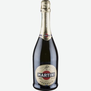 Вино игристое Martini Prosecco белое сухое 11,5 % алк., Италия, 0,75 л
