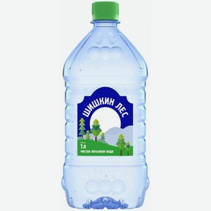 Вода питьевая Шишкин лес негазированная, 1 л
