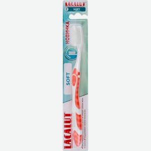 Зубная щётка Lacalut Soft мягкая, цвета в ассортименте