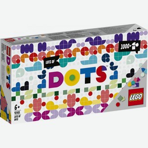 Конструктор 41935 Большой набор тайлов LEGO Dots 6+, 1040 деталей