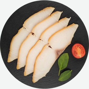 Масляная рыба подкопчённая, филе ломтики, 1 кг