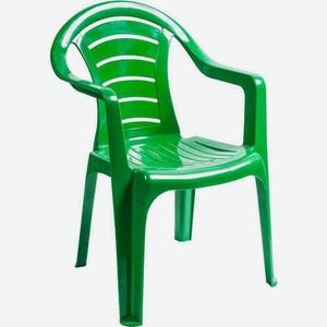 Кресло садовое пластиковое цвет: зелёный, 57,8×56,7×82,5 см