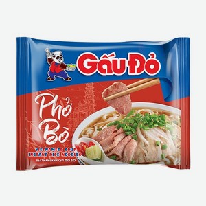 Лапша быстрого приготовления GAU DO Рисовая со вкусом говядины, 65 г