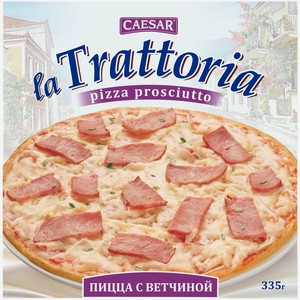 Пицца  Ла Траттория  ветчина зам. 335г