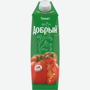 Сок  Добрый  томат т/п 1л