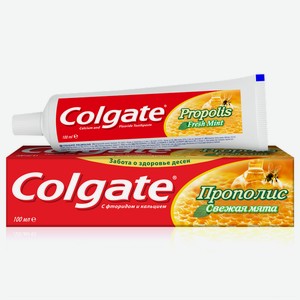 Зубная паста Colgate прополис отбеливающая 100мл