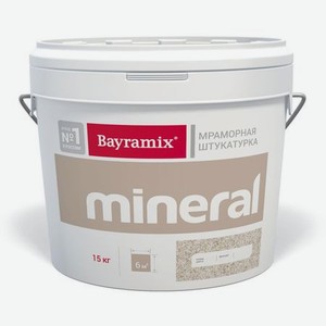 Штукатурка мраморная Bayramix mineral 354. 15 кг