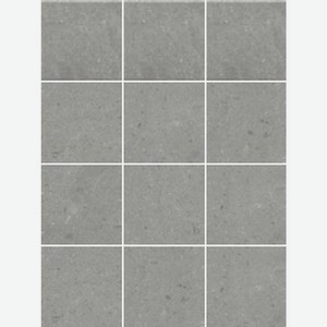 Плитка Kerama Marazzi Матрикс серый 1320H полотно 29,8x39,8 см из 12 частей 9,8x9,8 см