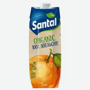 Сок Santal Organic Prisma апельсин, 1 л