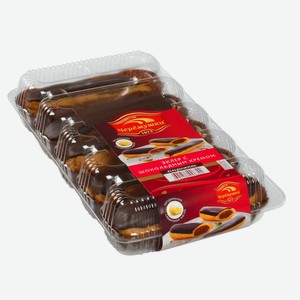 Пирожное Черемушки Эклер с шоколадным кремом, 200г