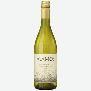 Вино Alamos Chardonnay белое сухое, 0.75л