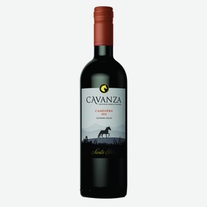 Вино Cavanza Carmenere красное сухое, 0.75л