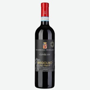 Вино Guerrieri Rizzardi Bardolino Classico красное сухое, 0.75л