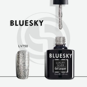BLUESKY Гель-лак Luxury Silver Новогодний бал