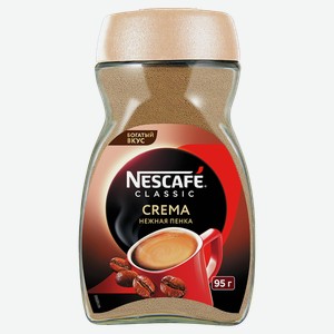 Кофе НЕСКАФЕ Классик крема, ст/б, 0.095кг