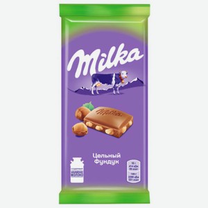 Шоколад Милка 85 Г Молочный С Фундуком Крафт