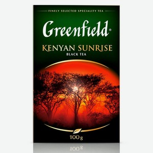 Чай Greenfield 100 г черный кениан санрайз