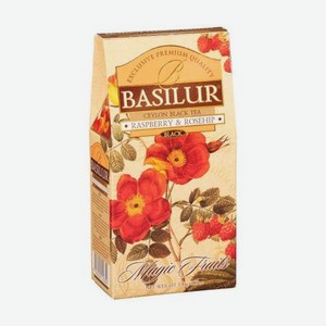 Чай Basilur Волшебные фрукты Малина и шиповник 100 г