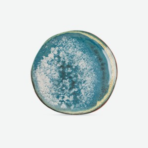 Тарелка Fioretta Stone Turquoise десертная, 20см