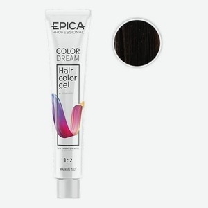 Гель-краска для волос Color Dream 100мл: 5.77 Светлый шатен шоколадный интенсивный